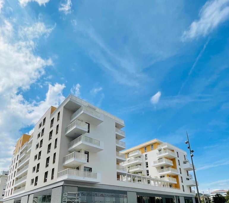 Logement Moderne Luxueux Parking Ac Cote De La Mer Nice Extérieur photo