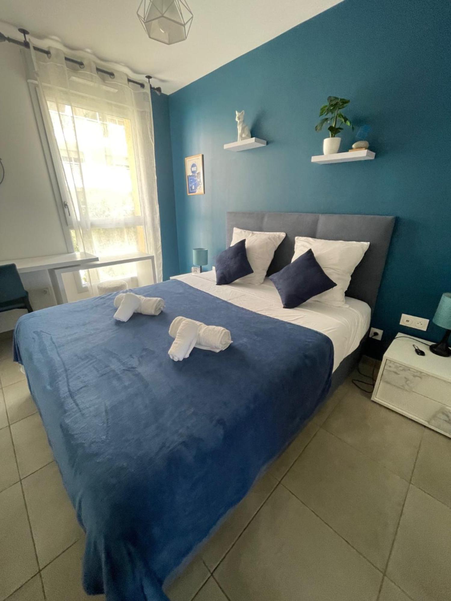 Logement Moderne Luxueux Parking Ac Cote De La Mer Nice Extérieur photo